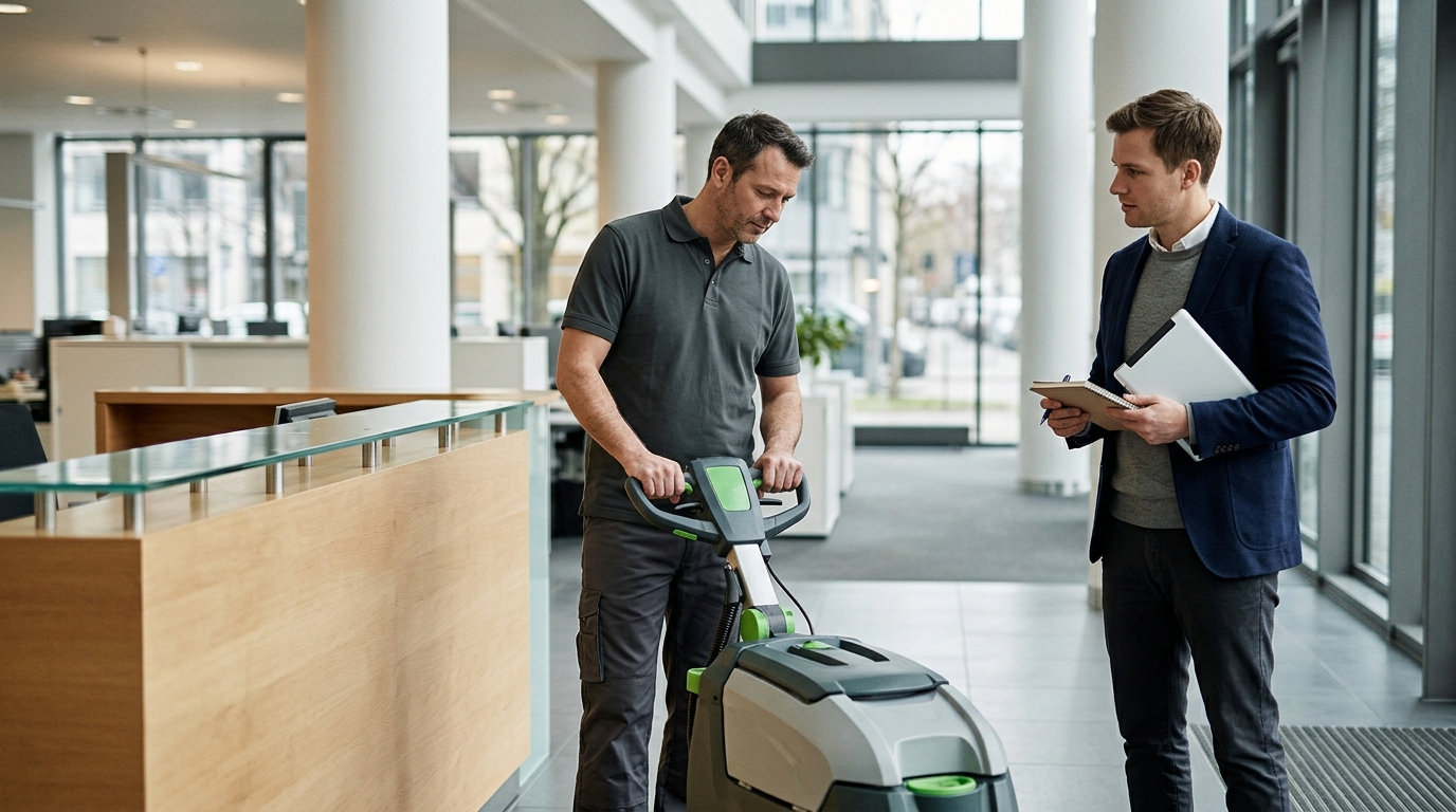 Illustration: Fair Credit (580–679) Equipment Financing for Cleaners